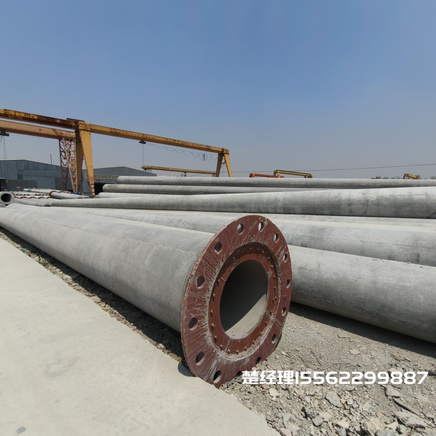 兴宁12米无拉线电杆